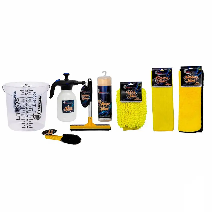 Conjunto Para Estética Automotiva Com 8 Peças N°2 (PIN2018-2) - Lupus