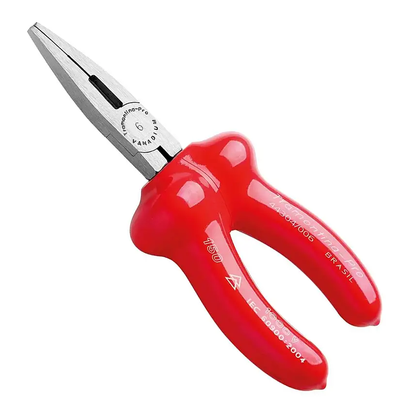 Alicate Bico Chato Isolado 6'' (44304/006) - Tramontina Pro