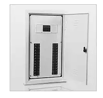 Quadro Distribuição Aço Branco Embutir 34 Disjuntor 117X442X713mm Com Barramento QDETGII Cemar Legrand