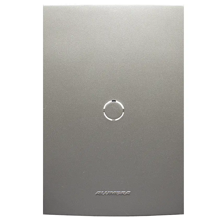 Placa 4x2 Saída Opcional De Fio Titanium Inova Pro Class Alumbra