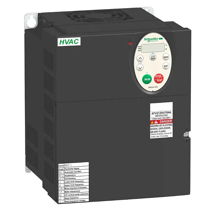 Inversor de Frequência Trifásico 16A ATV212HU75N4 Schneider