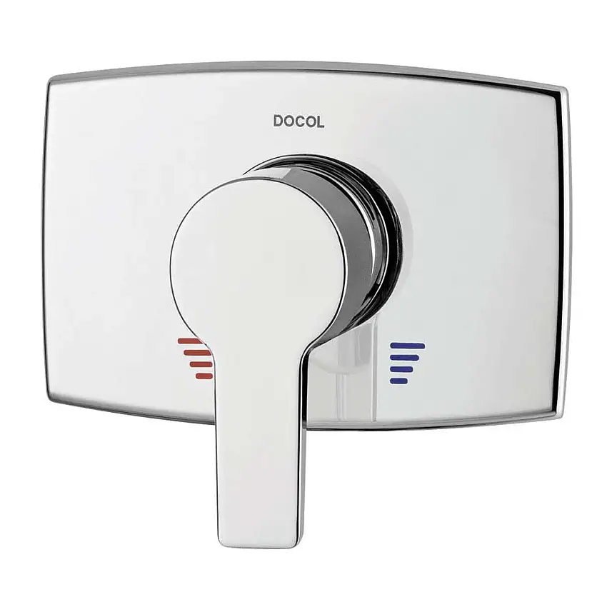 Acabamento monocomando para Ducha higiênica Priori cromado Docol