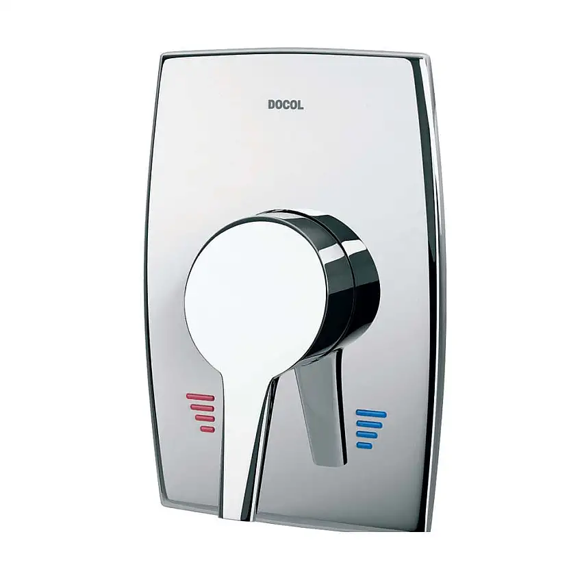 Acabamento monocomando para chuveiro 3/4" Nexus cromado Docol