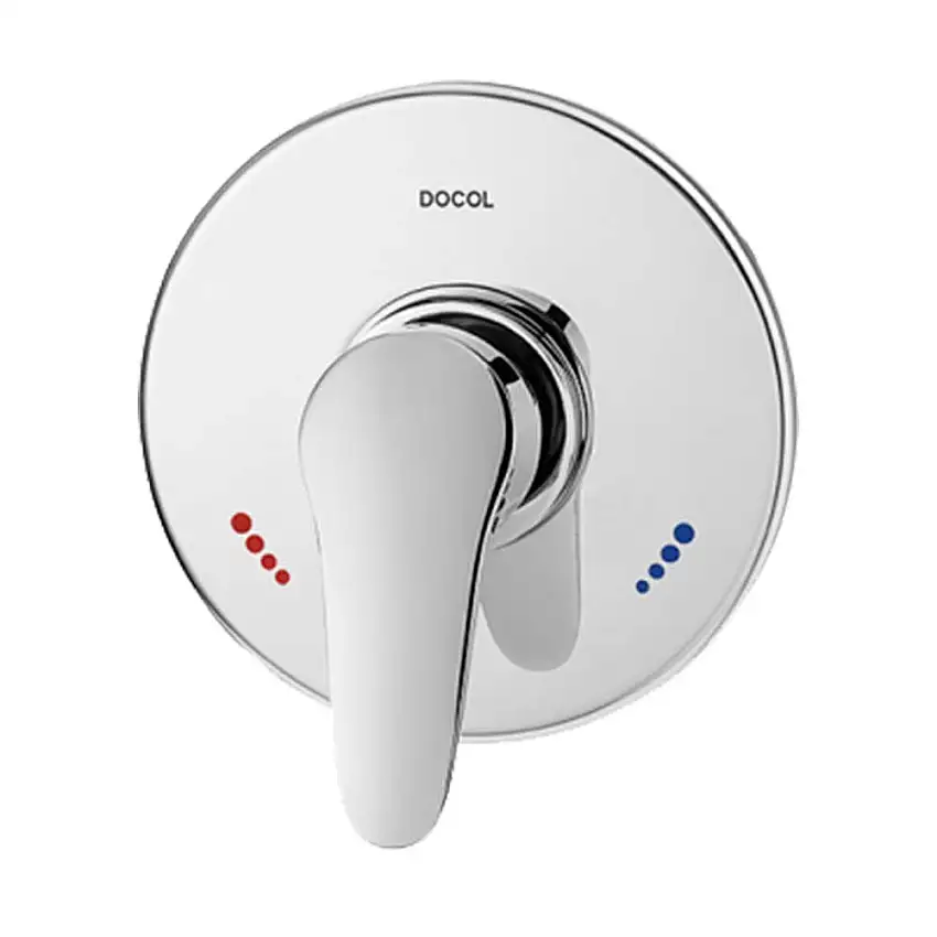 Acabamento monocomando para chuveiro baixa e alta pressão e alta vazão 3/4" Prinz Docol