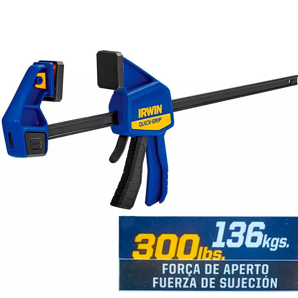 Grampo Rápido Quick Grip 12 Pol 30cm Medium Duty 2005992 IRWIN