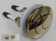 Botão de Acionamento 3/6L c/ Capa Fixa Gold Roca