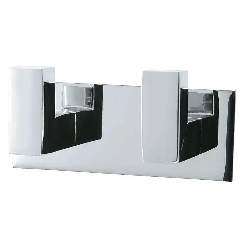 Cabide Duplo Quadratta Cromado Deca