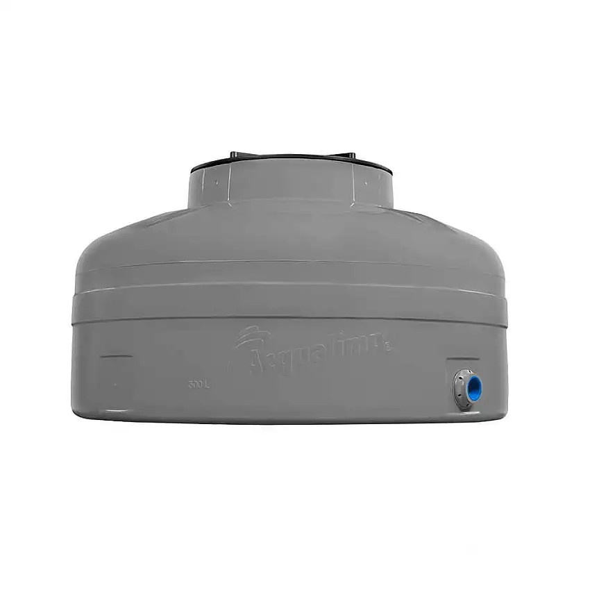 Caixa d'água Fácil Instalação 310 litros cinza Acqualimp