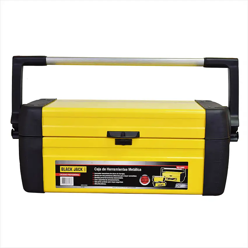 Caixa para Ferramentas com Bandeja Mj3066 Black Jack