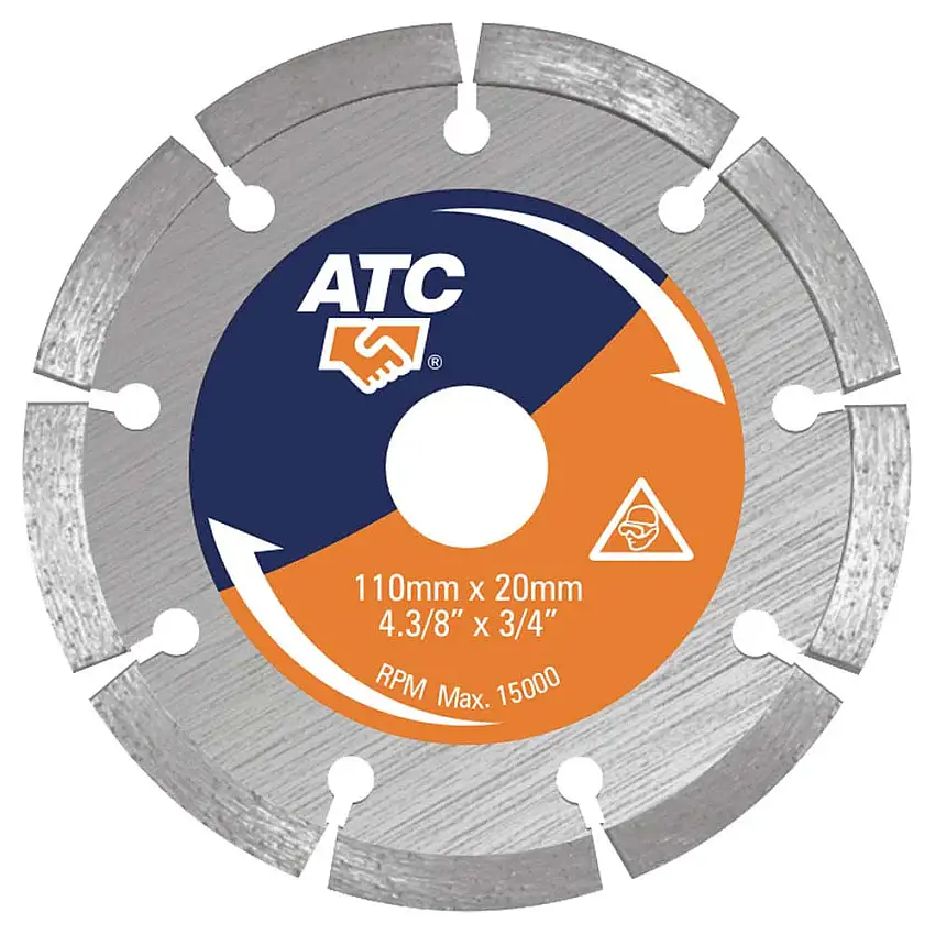 Disco diamantado Segmentado ATC 20x110mm Irwin