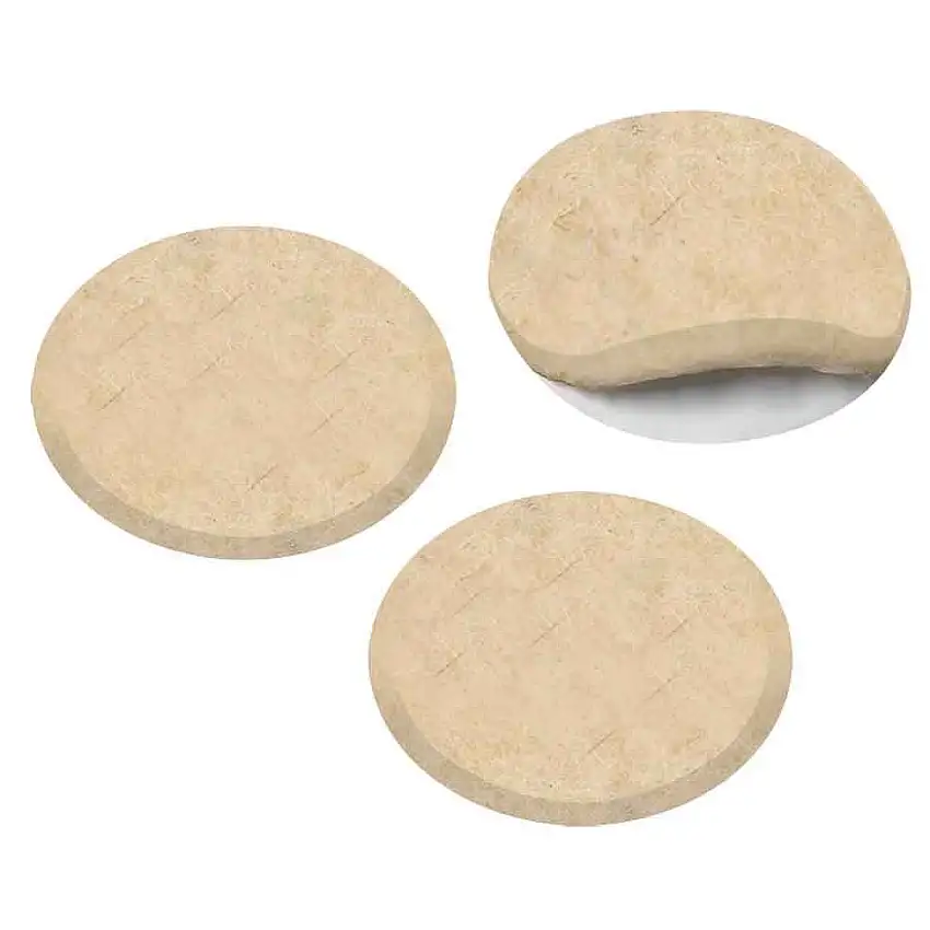 Feltro circular com 8 peças Creme Talentos