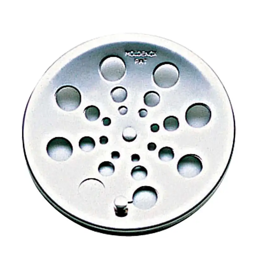 Grelha redonda sem caixilho 15x15cm branca Moldenox