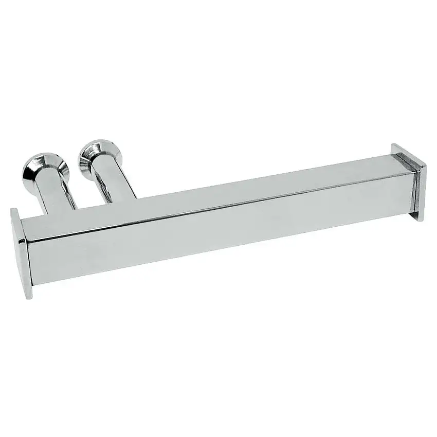 Porta papel higiênico cromado de parede Quadra 282B Luzarte