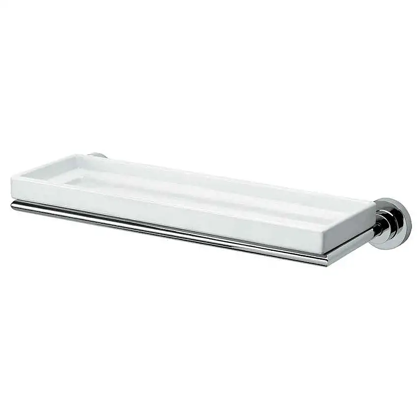 Prateleira Em Louça Slim Cromado Deca