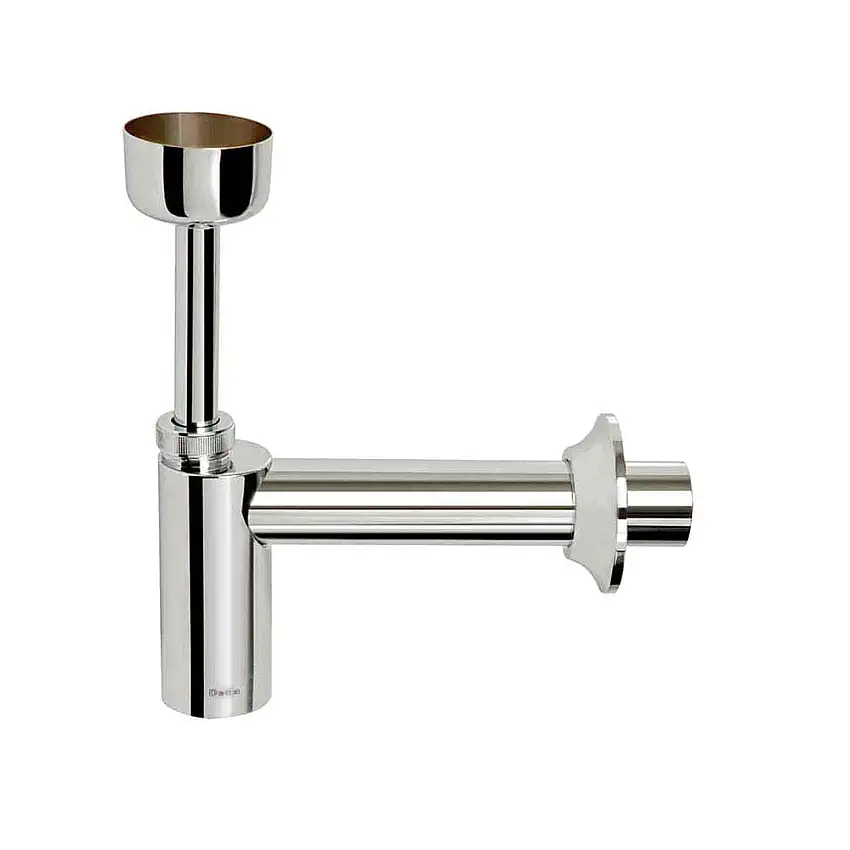 Sifão para mictório 1 DN25 x 2 DN50 ou 1 DN14 x 1.1/2" DN40 cromado Deca