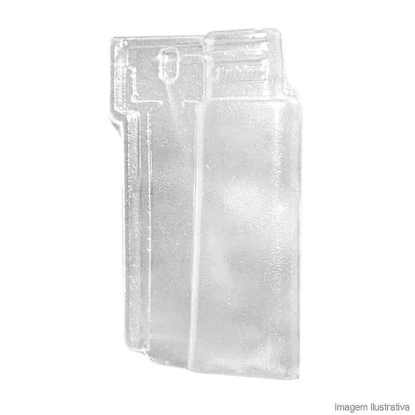 Telha Romana 39x22cm transparente Lubian