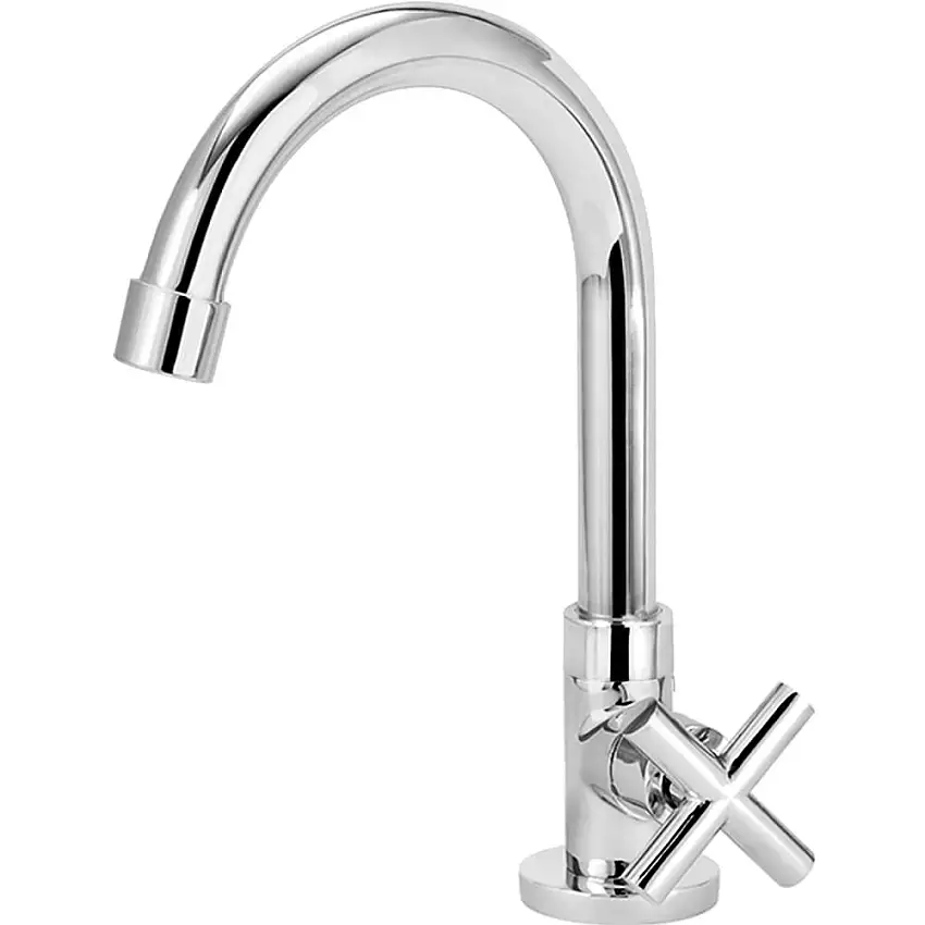 Torneira Lavatório Bica Alta 1/4 Volta C37 Vtl095Cwb Esteves