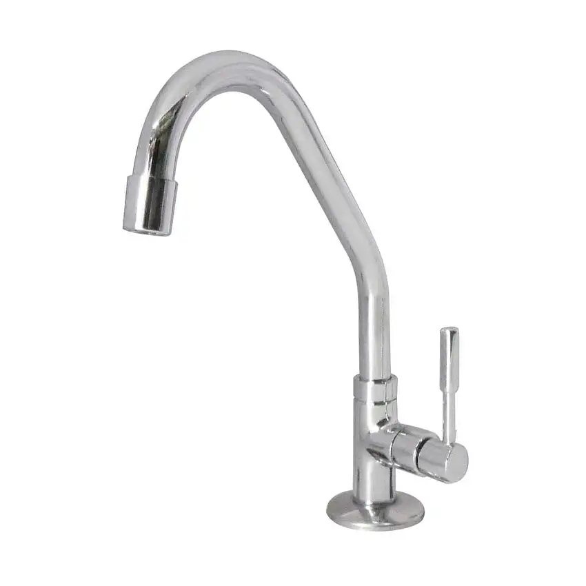 Torneira para Cozinha Esteves de Mesa C31 1/4 de Volta com Arejador Cromada