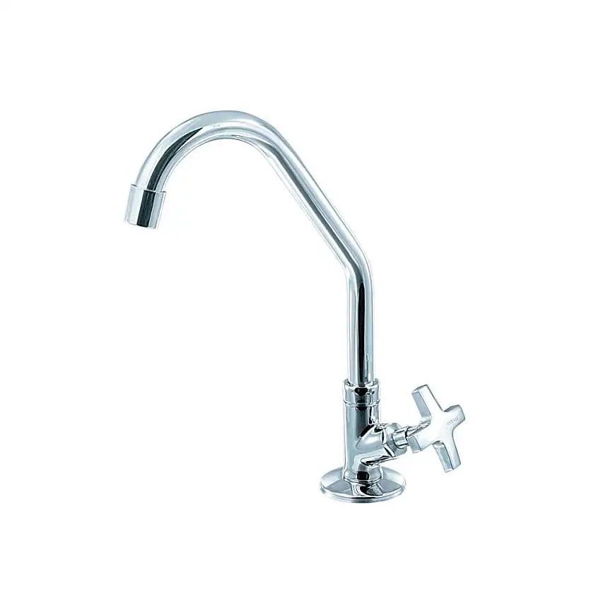 Torneira para Cozinha Esteves de Mesa C34 1/4 de Volta com Arejador Cromada