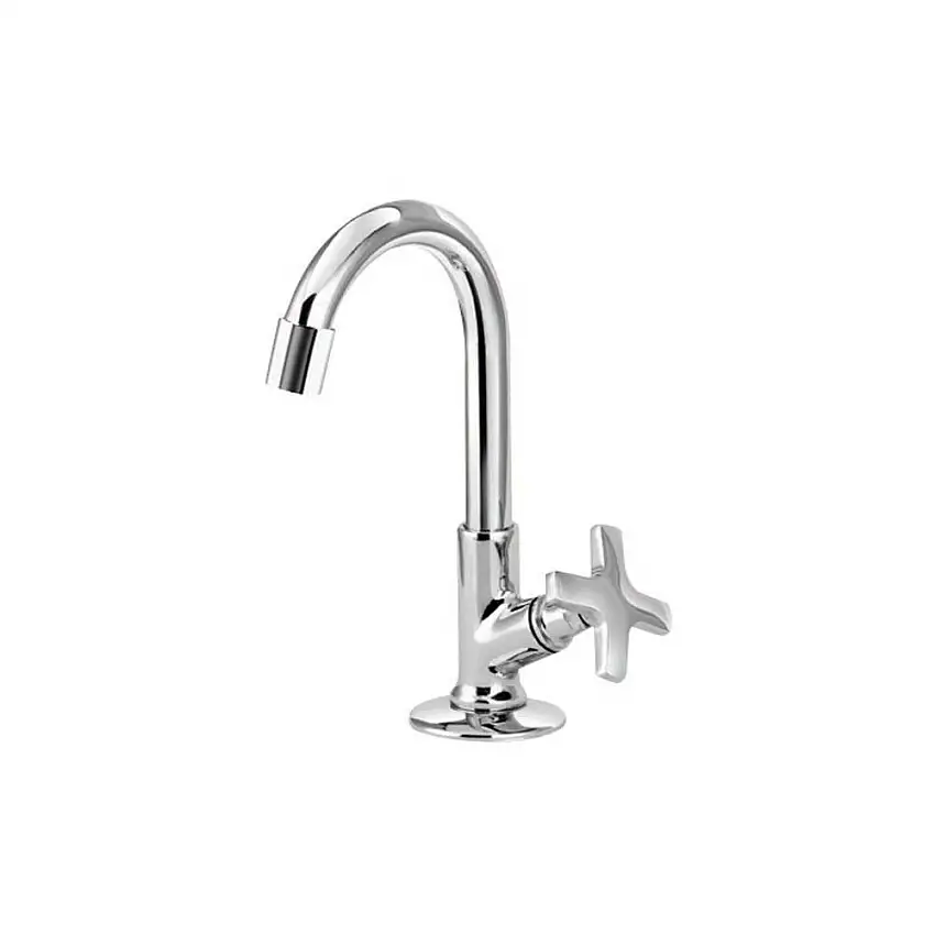 Torneira para Lavatório Esteves com Bica Alta 1198 C34 1/4 de Volta Cromada