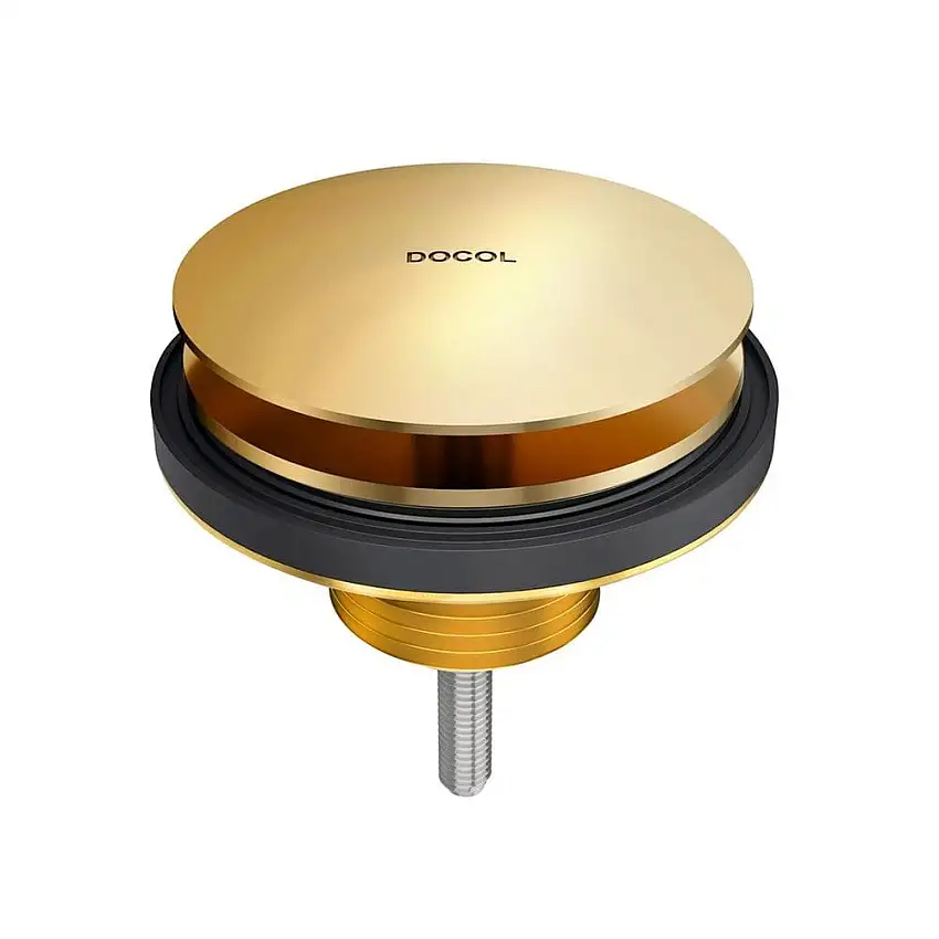 Valvula Saida Oculta 7/8 Ouro Polido Docol