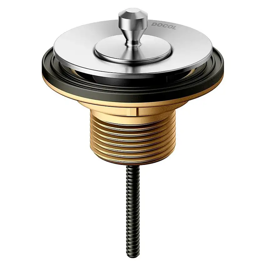 Valvula Saida Universal Lavatorio Tampa Metal 1 Arte Docol