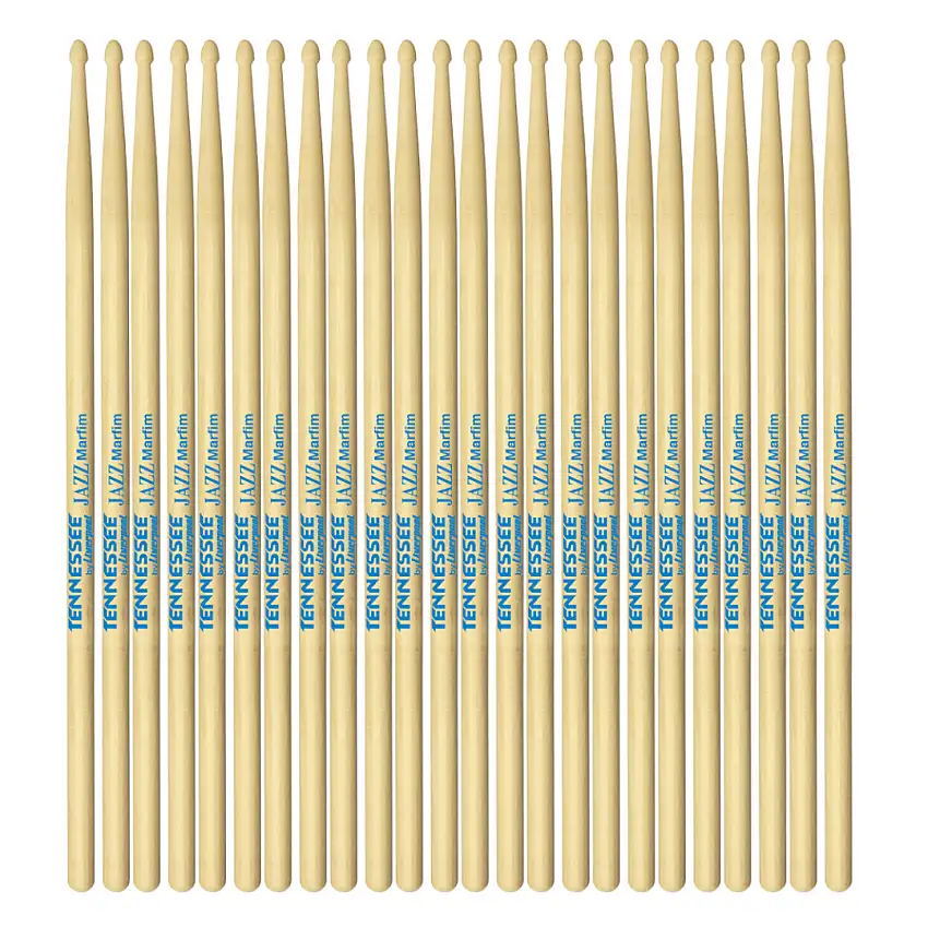 Baquetas Jazz Tennessee Marfim 12 Pares TN JAZ Liverpool