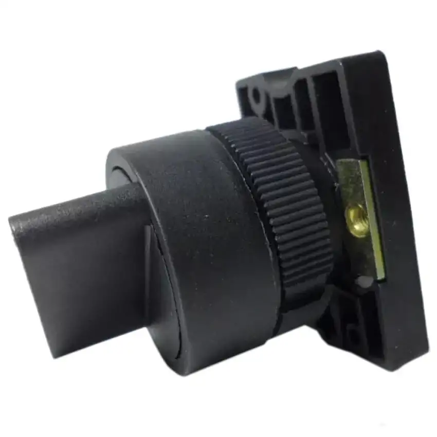 Botão Comutadora Manopla Curta Preto 0-1 T - Steck