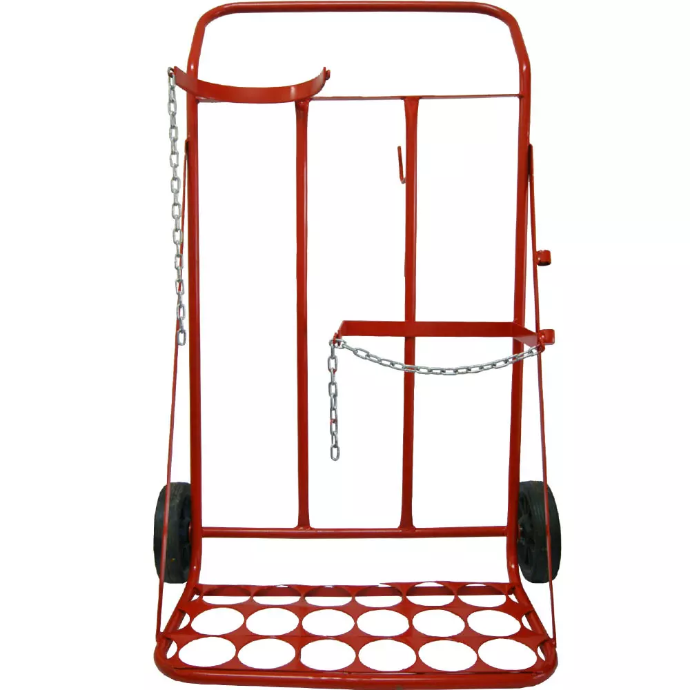 Carrinho Oxigênio Acetileno 02 Cilindros Modelo Coap Pem