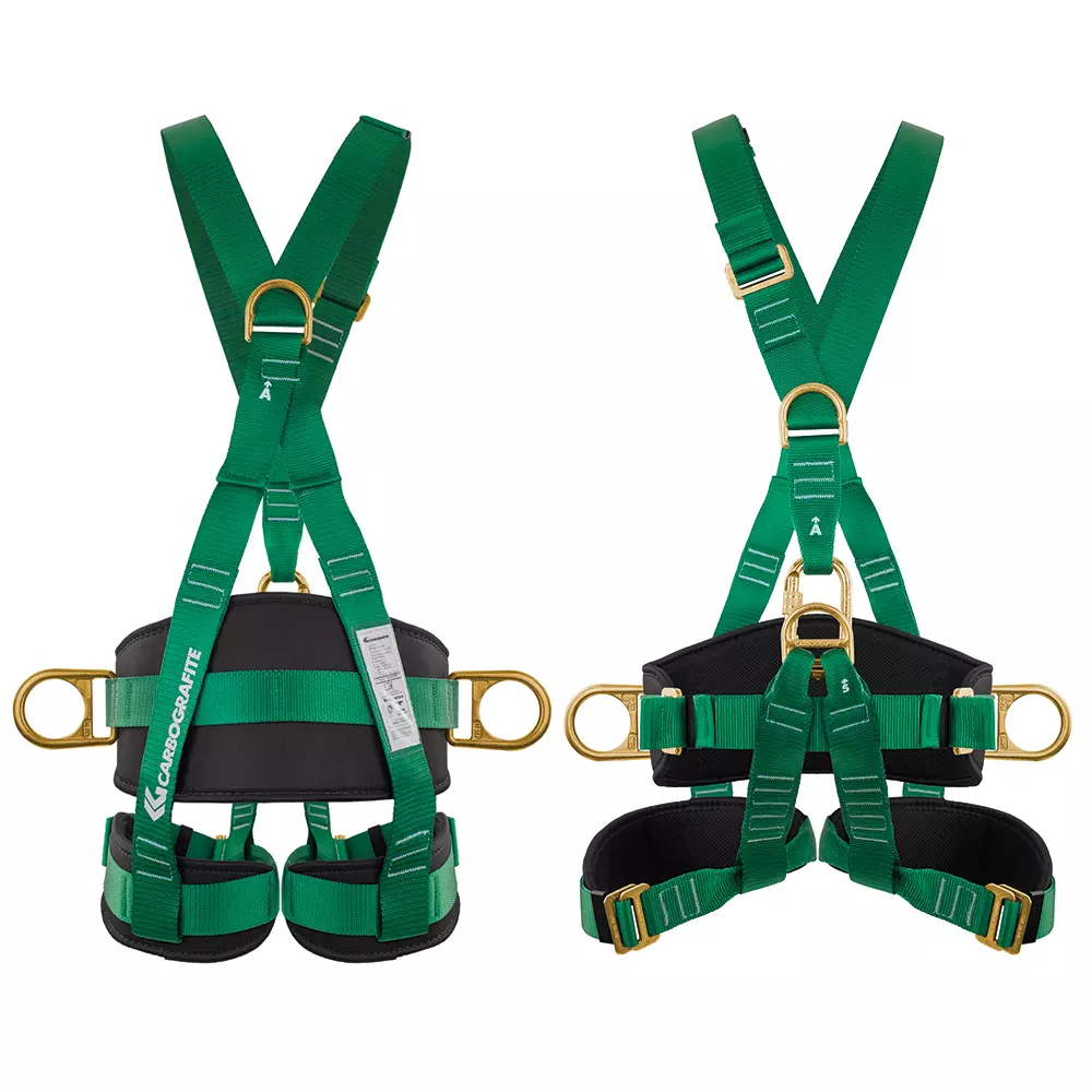 Cinto de Seguran. P/Paraq. Evolution 3P Tam 2 Carbografite