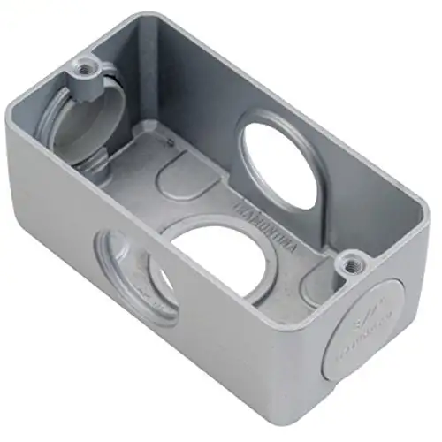 Condulete Alumínio Multiplo X 3/4 Sem Tampa Sem Pintura - Tramontina