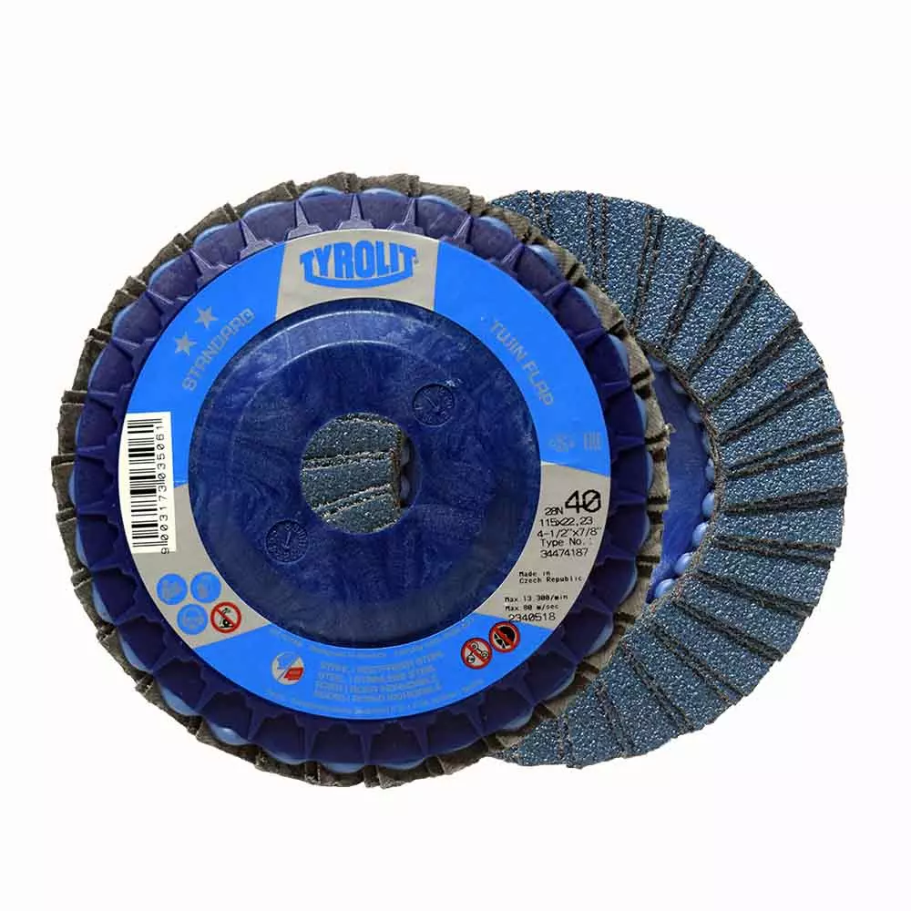 Disco Flap Twin 115mm Gr 80 Zirconio Tyrolit
