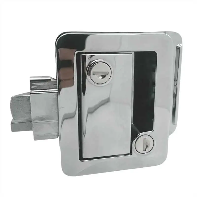 FECHADURA MOTORHOME TRAILER CROMADA (04 CHAVES) - AGRV020