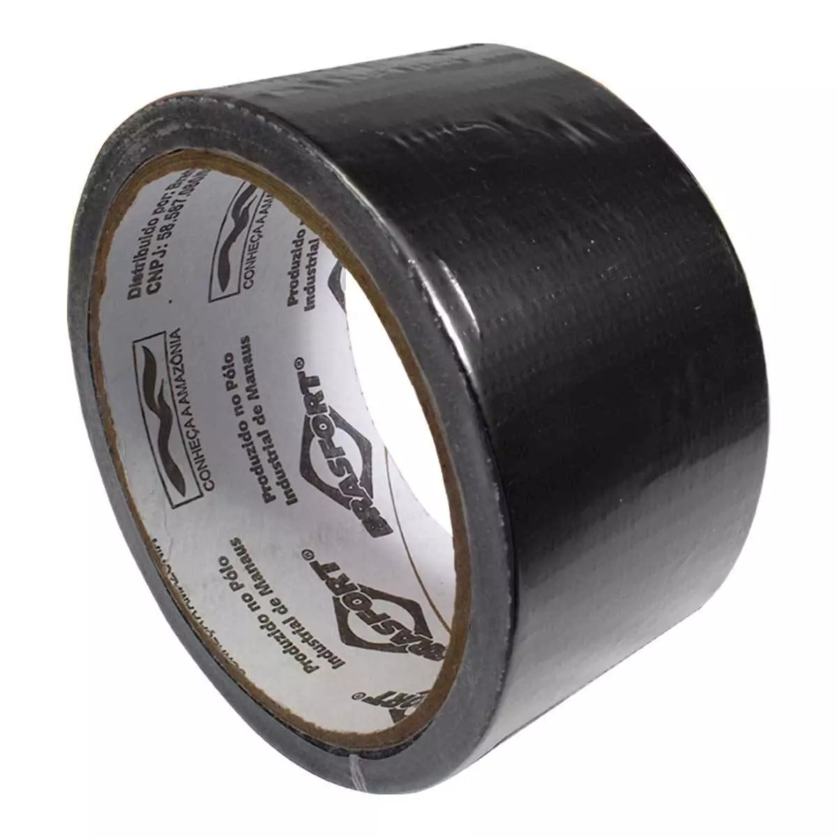 Fita Multiuso Silver Tape 48x50m Preta Brasfort
