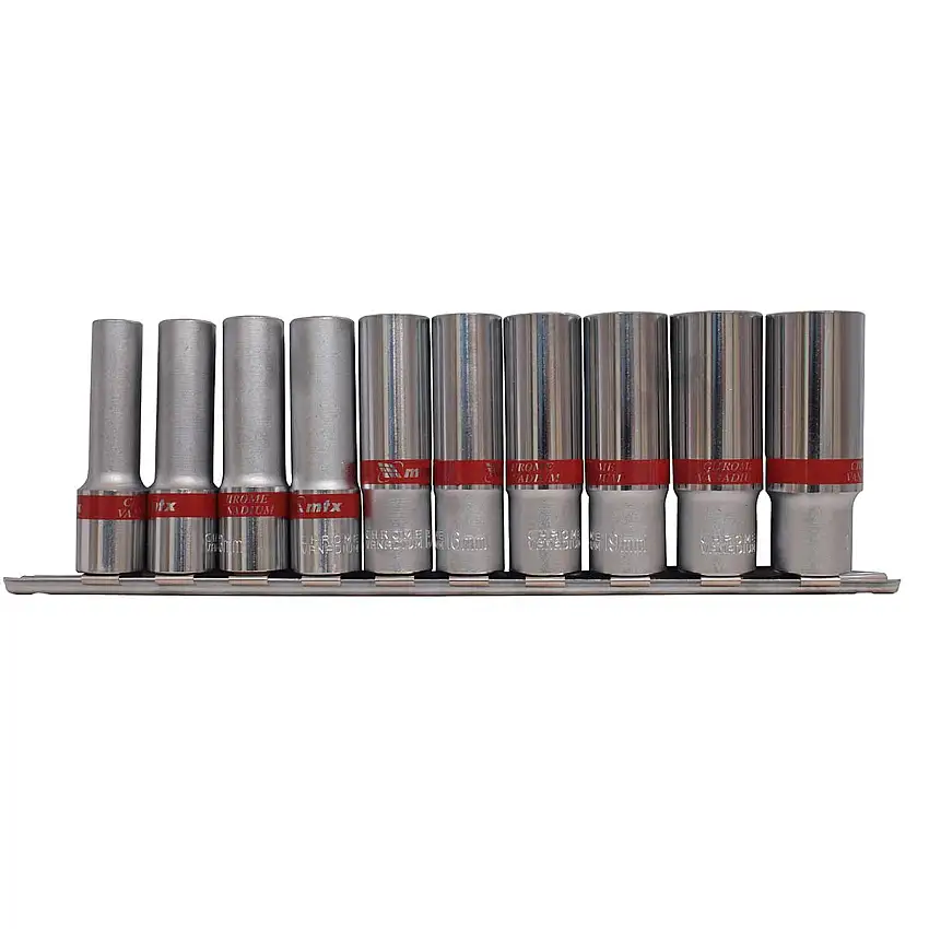 Jogo de Soquetes 1/2 10 A 22 (10 Peças) 135579 MTX