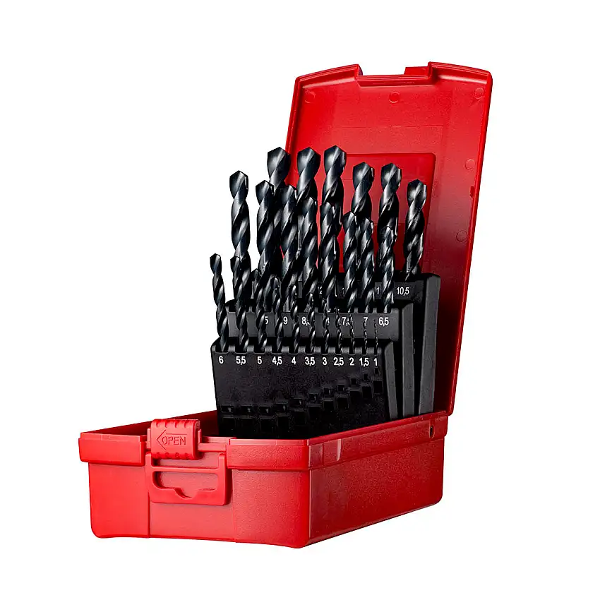 Jogo de Brocas com 25 Peças de 1 a 13mm- DORMER-A190204