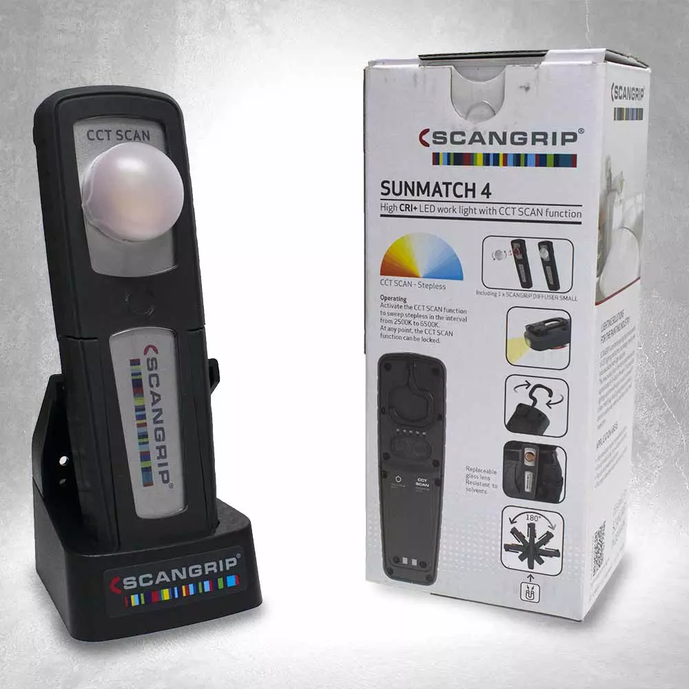 Lanterna Led P/ Ajuste De Cor Sunmatch 4 Raven