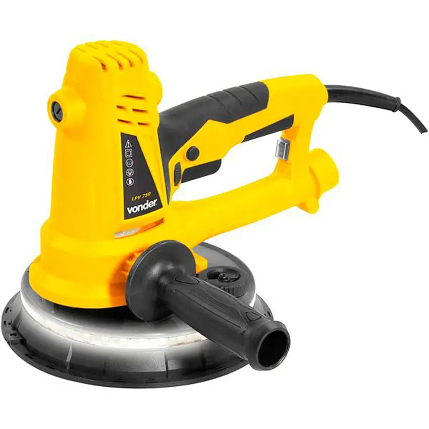 Lixadeira de Parede 750W Luz de Led LPV750 Vonder