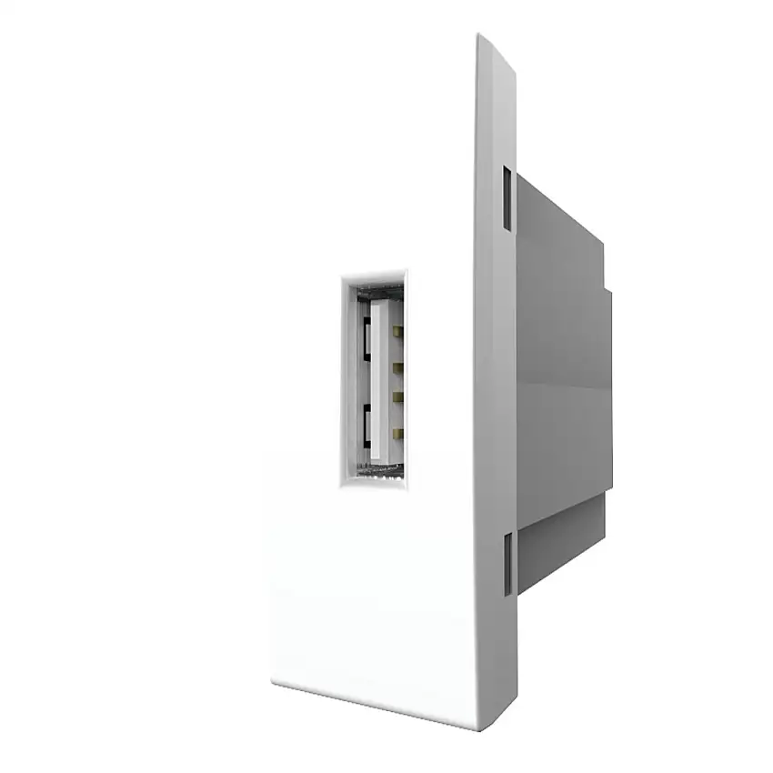 Módulo Tomada Carregador Usb 2A/5Vcc Bivolt Inova Pro