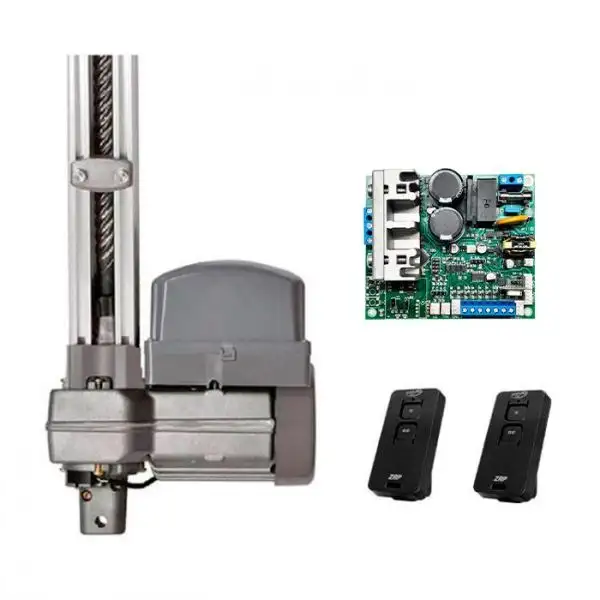 Motor de Portão Basculante Rápido Potenza Predial Jet Flex 1/3 HP Com Acionamento de 2 Metros PPA