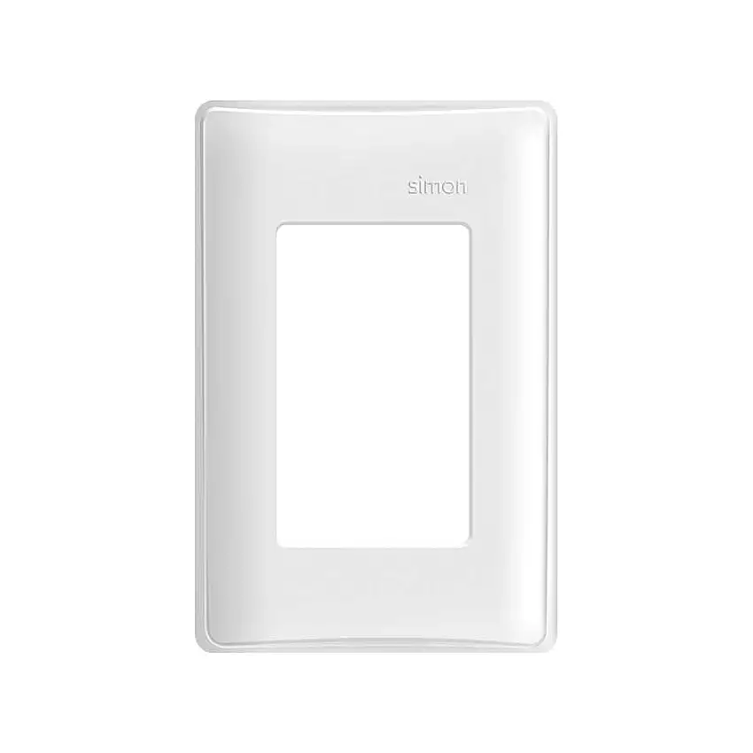 Placa 4X2 3P Branco Simon 19 - Simon