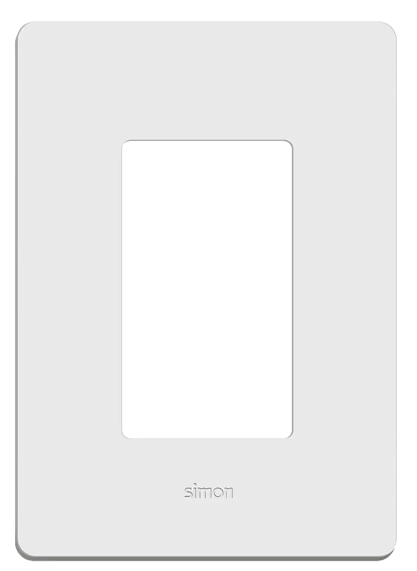 Placa 4X2 3P Branco Simon 20 - Simon