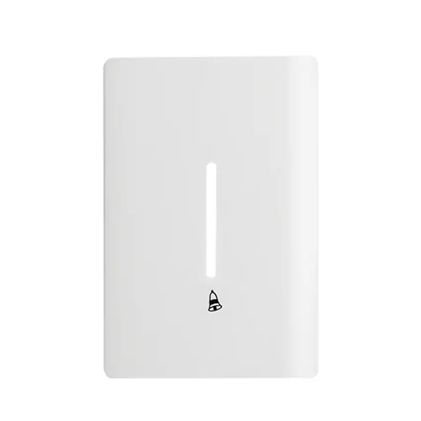 Placa 4X2 Para 1 Interruptor Pulsante Minuteria Novara