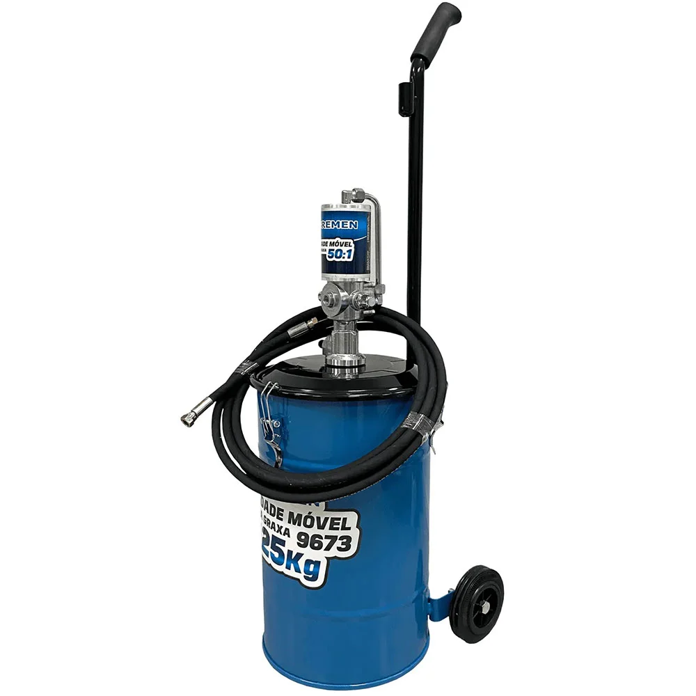 Propulsora Pneumática P/Graxa 25kg Móvel 9673 Bremen