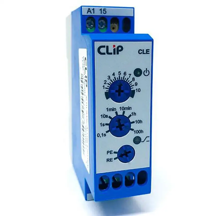 Relé Temporizador 24-242Vca/Vcc 0,1 Segundos - 13048