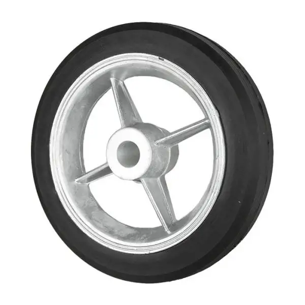 Roda Completa c/ Pneu Sem Cubo Para Pivo Robô Peccinin Nice