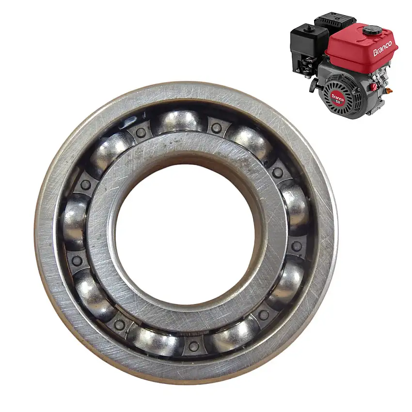 Rolamento 6206 Virabrequim Motor B4T-5.5/6.5/7.5/8.5/13/15 HP Branco 10400090