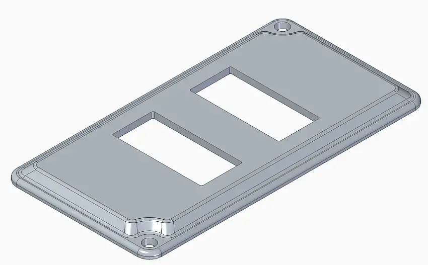 Tampa 2 Postos Separados 1 Sem Pintura - Wetzel